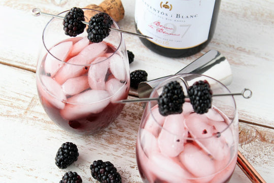 Blackberry Wine Cocktail