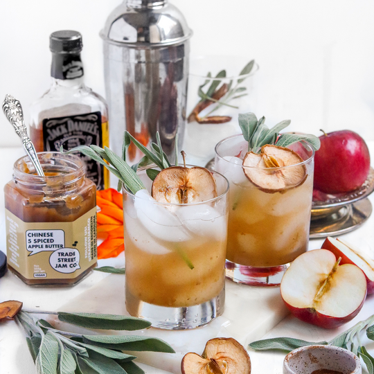 Apple Butter Sage Whiskey Sour