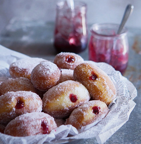 Homemade Jelly Donuts