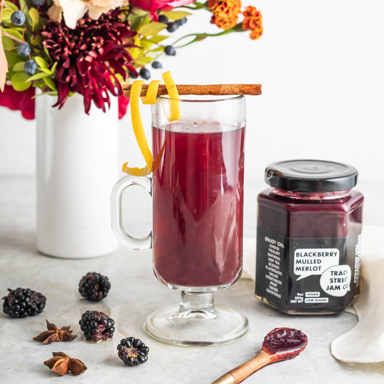 Mulled Jam Hot Toddy
