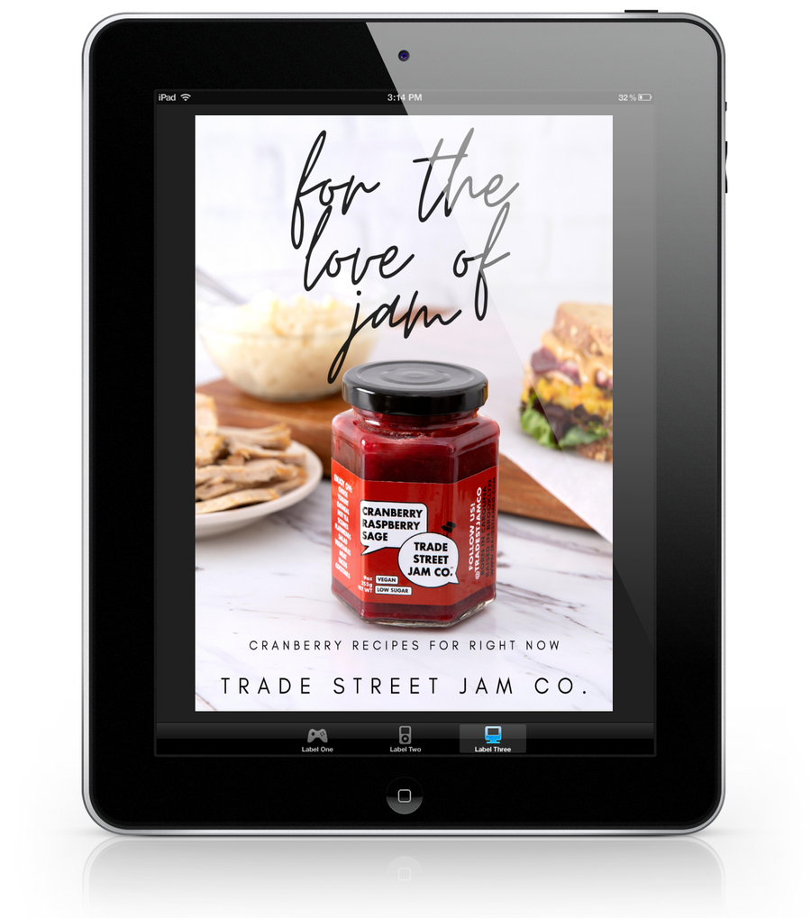 For the Love of Jam: Cranberry Recipes for Right Now Digital Download